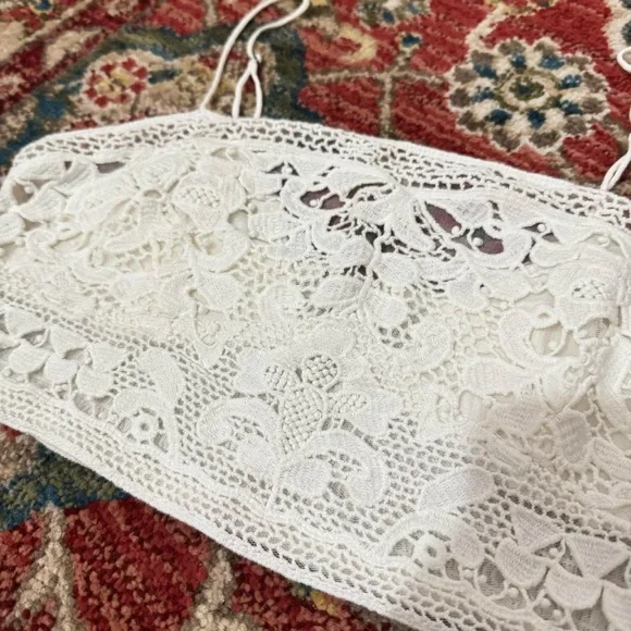 Free People Lyra Bralette Crop Top (size medium) - Picture 3 of 8